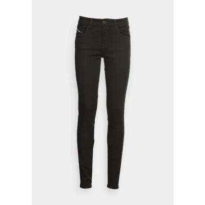 Abbildung von Diesel 2017 Slandy Library Jeans Skinny Fit, Damen, Größe: 34x32, Black/dark grey