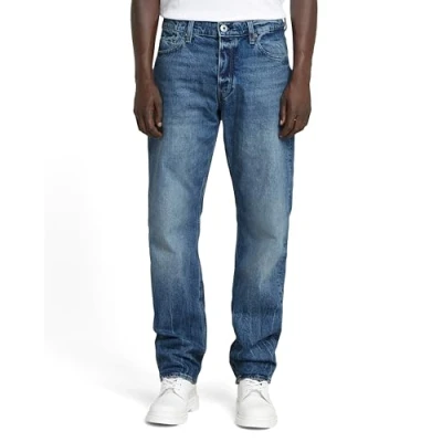 Abbildung von G Star Dakota Straight FIT Jeans Leg, Herren, Größe: 30x32, Faded blue marble