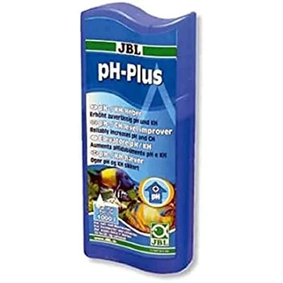 Abbildung von JBL pH Plus 23056 Wasseraufbereiter zur Erhöhung der Werte für Süß und Meerwasser Aquarien, 100 ml