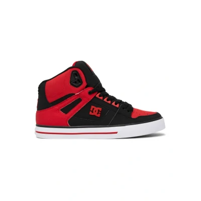 Abbildung von DC Shoes PURE WC Skateschuh, Größe: 45, Fiery red/white/black Leder
