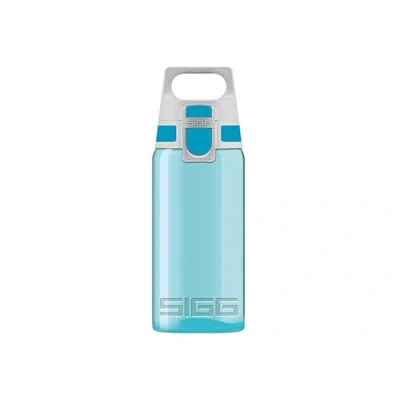 Abbildung von SIGG Trinkflasche Kinder Viva One Aqua Für Kohlensäurehaltige Getränke Geeignet Auslaufsicher Spülmaschinenfest BPA frei Sport &amp; Schule Blau 0,5L
