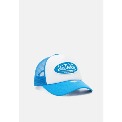Abbildung von Von Dutch Trucker Tampa Unisex Cap, Herren, Größe: One Size, White/blue