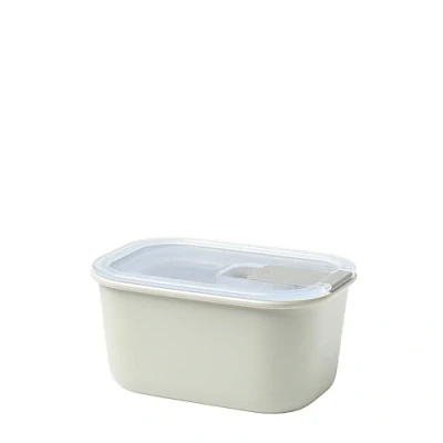 Abbildung von Mepal Frischhaltedose EasyClip Schüssel mit Deckel &amp; Klickverschluss Geeignet für Mikrowelle, Dampfgarer, Kühl und Gefrierschrank Luftdicht auslaufsicher 450 ml Nordic white