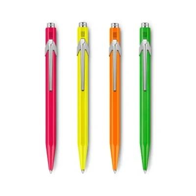 Abbildung von Caran d&#039; Ache Neon Kugelschreiber mit Gravur, in diversen Farben d&#039;Ache