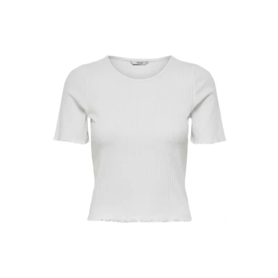 Abbildung von ONLY Tshirt basic, Damen, Größe: XS, White