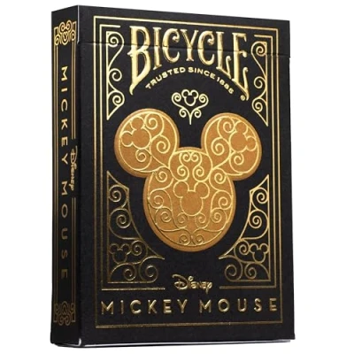 Abbildung von Bicycle Disney Black &amp; Gold Mickey