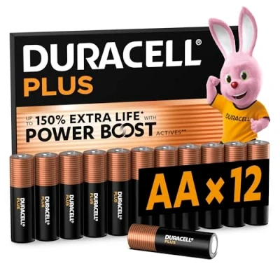 Abbildung von Duracell Plus Batterien AA, 12 Stück, langlebige Power, AA Batterie für Haushalt und Büro
