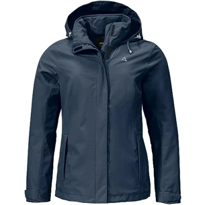 Abbildung von Schöffel Damen Jacket Gmund L Regenjacke, Navy Blazer, 48