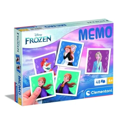 Abbildung von Clementoni Memory Pocket Frozen Memoryspiel für Kinder ab 4 Jahren Memo Spiel fürs Gedächtnis mit 48 Karten Ideal als Reisespiel 18314