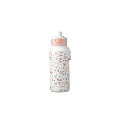Abbildung von Trinkflasche Pop up Campus 400 ml Flowers &amp; butterflies