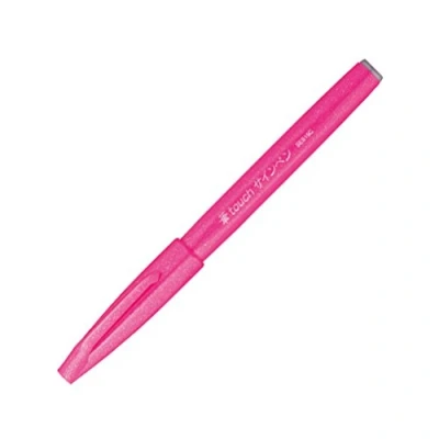 Abbildung von Pentel SES15C P Faserschreiber mit Flexibler Pinsel ähnlicher Spitze pink