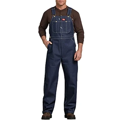 Abbildung von Dickies, Herren, Denim Latzhosen Overall, Indigo, INDIGO BLAU, 40W / 32L