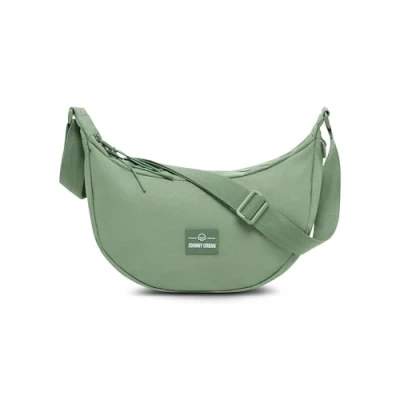 Abbildung von Johnny Urban Crossbody Bag Damen &amp; Herren Grün Ally Small Moon Design Bauchtasche im Halbmond Stil Halbrunde Tasche mit verstellbarem Gurt Wasserabweisend
