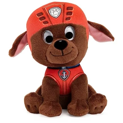 Abbildung von PAW PATROL GUND Zuma Plüschtier, 15 cm hochwertiges Kuscheltier für Fans der beliebten TV Serie, ab 1 Jahr empfohlen