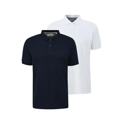 Abbildung von s.Oliver Herren 2138262 Polohemd, 01X2 Weiß, XXL