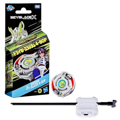 Abbildung von Beyblade X Over Project Driger Slash 4 80P Starter Pack Kreisel und