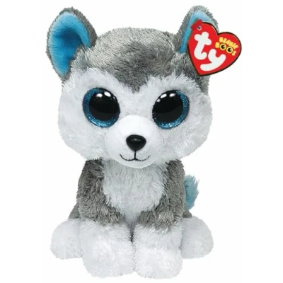 Abbildung von Ty 36006, Sammeln, Spielen, Kuscheln, Bliebt, Süß, Außergwöhnlich, Fantastisch Fantasie GL Slush Hund Plüsch, Weiß,GrünundBlau, 15 cm