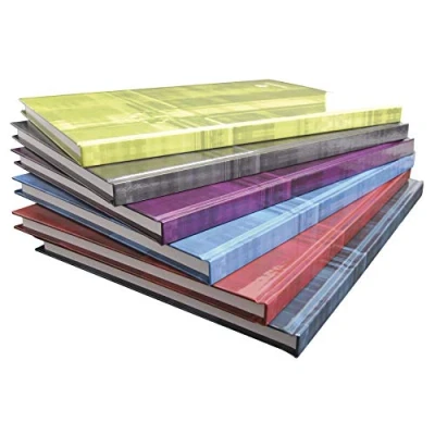 Abbildung von Clairefontaine 9046C Heft / Kladde DIN A4 21x29,7cm, Hardcover, liniert, 96 Blatt, farbig sortiert, 1 Stück