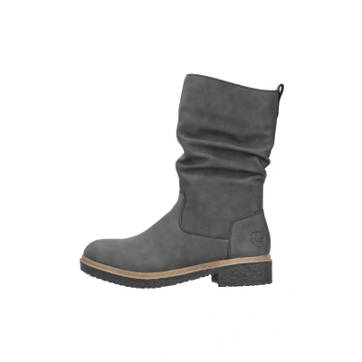 Abbildung von Rieker Stiefel, Damen, Größe: 41, Grau Schuhe