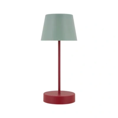 Abbildung von Remember Oscar Cozy, dimmbare LED Tischleuchte mit Akku, Indoor &amp; Outdoor, Höhe 33,5 cm, USB Lampe Touch Dimmer, 80h Leuchtdauer LT02
