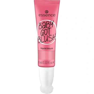 Abbildung von essence BABY GOT BLUSH liquid blush, Rouge, Nr. 10, Pink, Expressergebnis, schnelltrocknend, natürlich, vegan, ölfrei, ohne Parabene, Mikroplastikpartikel, 1er Pack (10ml)