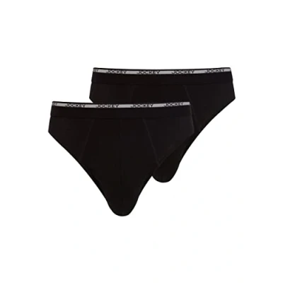 Abbildung von Jockey Herren, Modern Classic Brief 2er Pack, 18502412, Schwarz / Schwarz, 2XL/8