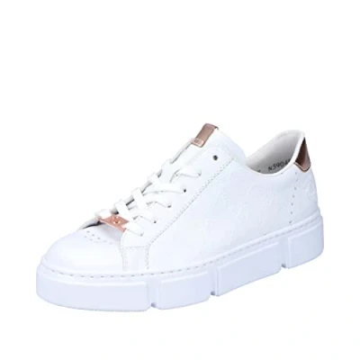 Abbildung von Rieker Damen N5904 Sneaker, Weiß, 38 EU