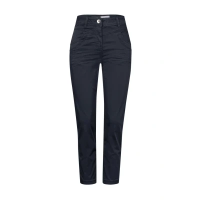 Abbildung von Cecil IM Casual FIT Stoffhose, Damen, Größe: 29x26, Blau