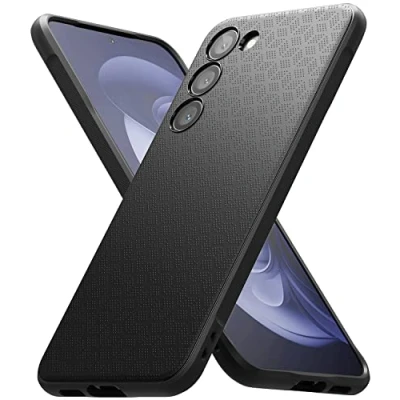 Abbildung von Ringke Onyx Kompatibel mit Samsung Galaxy S23 Plus 5G (2023) Hülle TPU Eckenschutz Stoßfest Dünn Kratzfest Handyhülle für Black