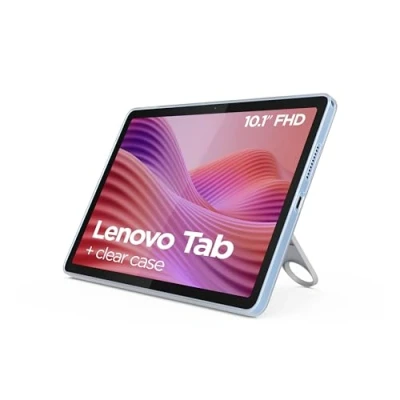 Abbildung von Lenovo Tab Tablet 10.1&quot; Full HD Display MediaTek G85 4GB RAM 64GB eMMC Android 14 Polar Blue inkl. Folio Case