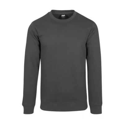 Abbildung von Urban Classics Basic Sweatshirt, Herren, Größe: Small, Grey