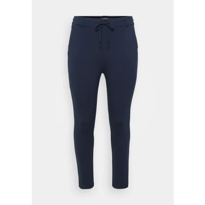 Abbildung von ONLY Carmakoma Cargoldtrash Classic Stoffhose, Damen, Größe: 54x34, Night sky