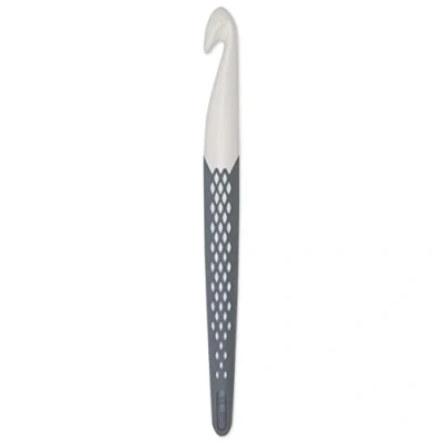 Abbildung von Prym 218494 Wollhäkelnadel Ergonomics Stärke 15 Woll Häkelnadel Ergonomics, 18,5 cm, 15,00 mm, grau
