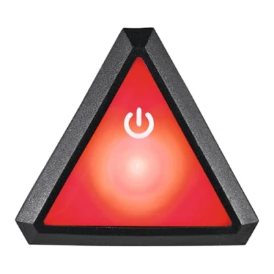 Abbildung von uvex Unisex Erwachsene, plug in LED für quatro/gravel x Zubehör, black red, one size