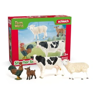 Abbildung von schleich 42729 FARM WORLD &quot;Bauernhof&quot; Starter Set, ab 3 Jahren, Spielfigur, 8 x 25 19 cm