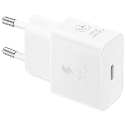 Abbildung von Samsung Schnellladegerät USB C 25W Weiß