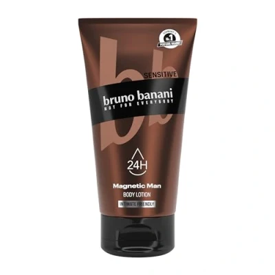 Abbildung von bruno banani Body Balm Magnetic Man, pflegende 3 in 1 Lotion mit fesselnd holzigem Duft, 150ml