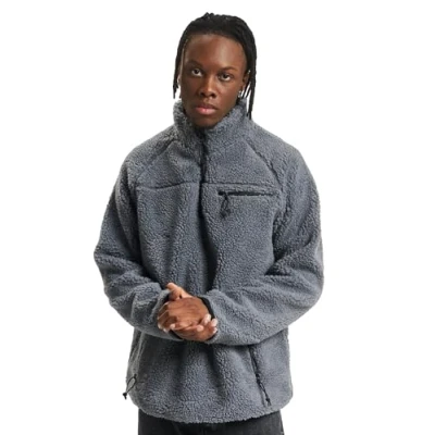 Abbildung von Brandit Fleecepullover, Herren, Größe: Small, Anthracite