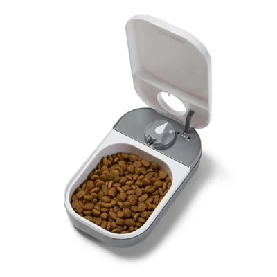 Abbildung von Kerbl 80895 Cat Mate Automatischer Futterspender 1 Mahlzeit, 0.295 kg, White