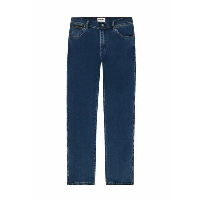 Abbildung von Wrangler Texas Jeans Straight Leg, Herren, Größe: 33x34, Midnight shadow