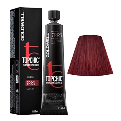 Abbildung von Goldwell Topchic Professionell Hair Colour, 7RR Max Luscious Red, 60 ml