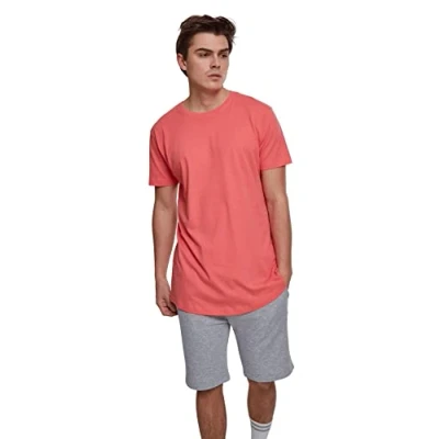 Abbildung von Urban Classics Herren Formet lang te T Shirt, Coral, L EU