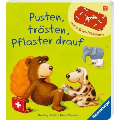 Abbildung von Pusten, trösten, Pflaster drauf!