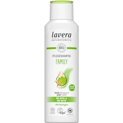 Abbildung von lavera Pflegeshampoo Family ohne Silikone Schwungvolles Volumen &amp; gestärktes Haar vegan Naturkosmetik 250 ml