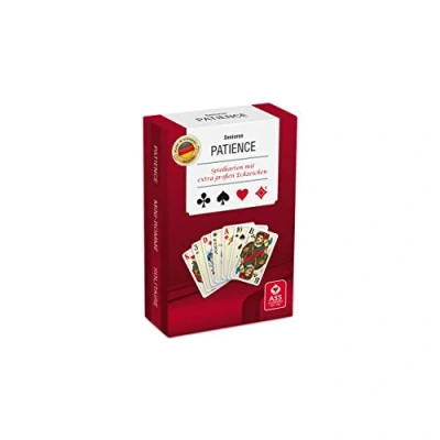 Abbildung von ASS 22570090 Senioren Patience mit extra großen Eckzeichen, Yellow