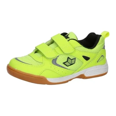 Abbildung von Lico Unisex Kinder Siro V Hallenturnschuhe, Gelb Schwarz, 32 EU