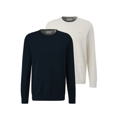 Abbildung von s.Oliver Herren 2143173 Pullover, 59X0 Blau, XL