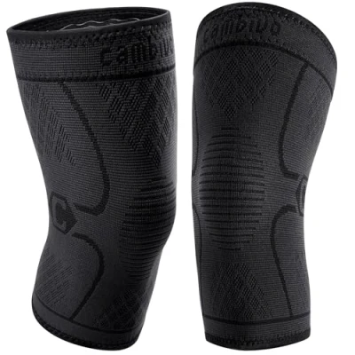 Abbildung von CAMBIVO 2 x Kniebandage Damen Männer, Orthese Knie, Orthopädische hilfreich Erholung bei Meniskusriss, ACL und Arthritis, Bandage Knie für Laufen, Wandern, Joggen, Sport, Volleyball