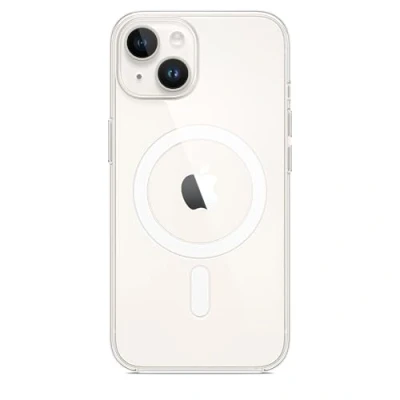 Abbildung von Apple iPhone 14 Clear Case mit MagSafe ​​​​​​​