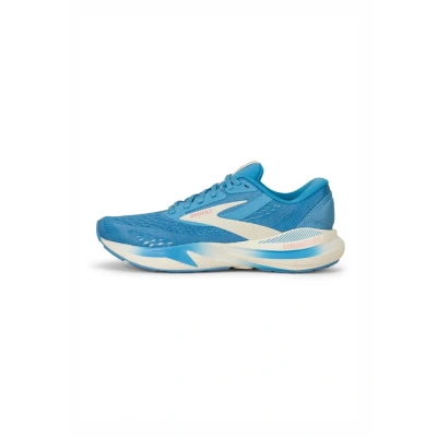 Abbildung von Brooks Adrenaline GTS 24 Laufschuh Straße, Damen, Größe: 42, Bonnie blue grey pink Schuhe